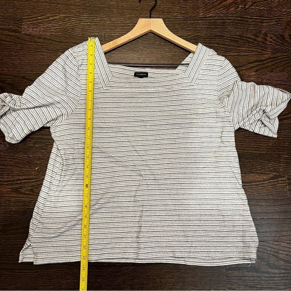 Women’s | Talbots Box Collar Striped Shirt | XL - Picture 8 of 8